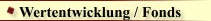 Wertentwicklung Fonds